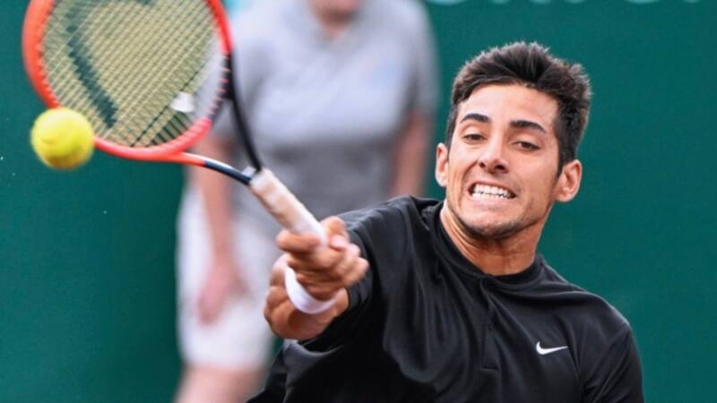 Cristian Garin, actual número dos de Chile.