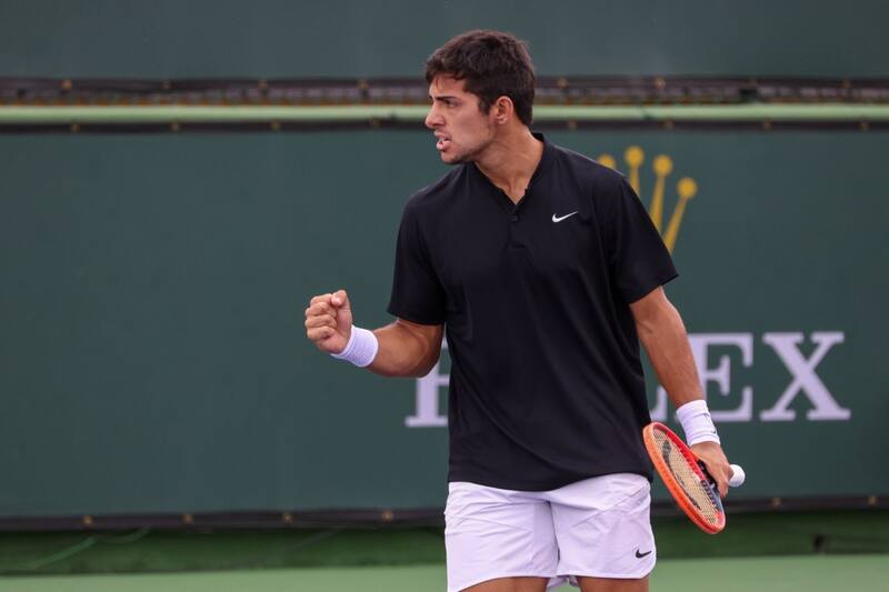 Cristian Garin vuelve a jugar este lunes 27 de marzo. (Foto: ATP_Tour_ES, Twitter)