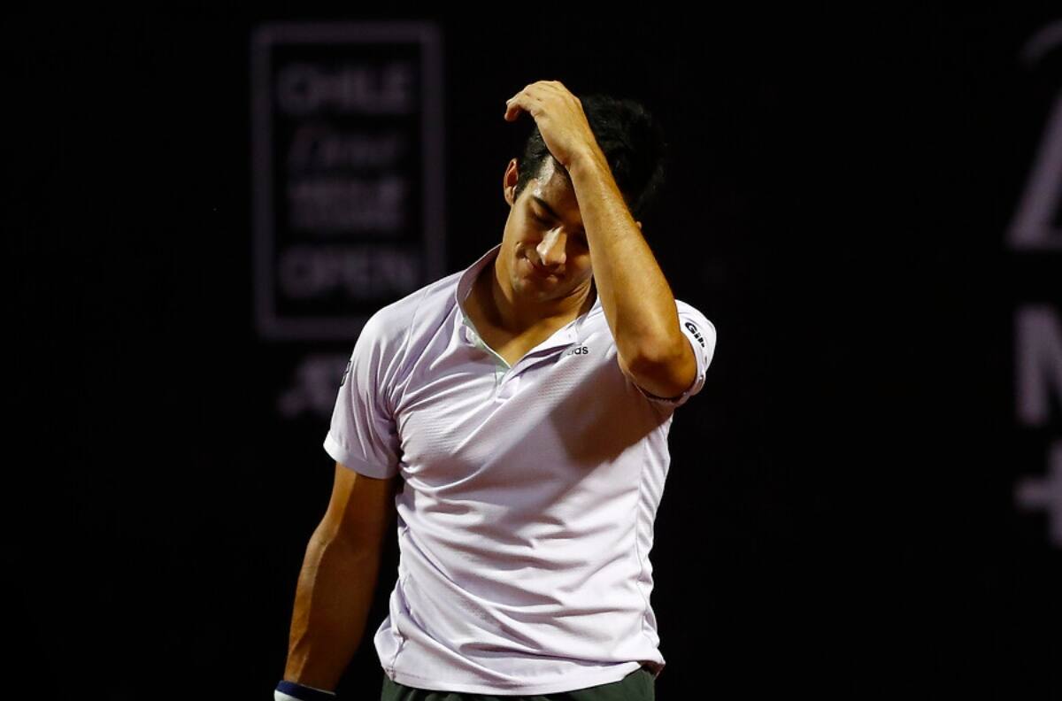 Cristian Garin se desplomó y pierde ante Casper Ruud en el ATP de Hamburgo