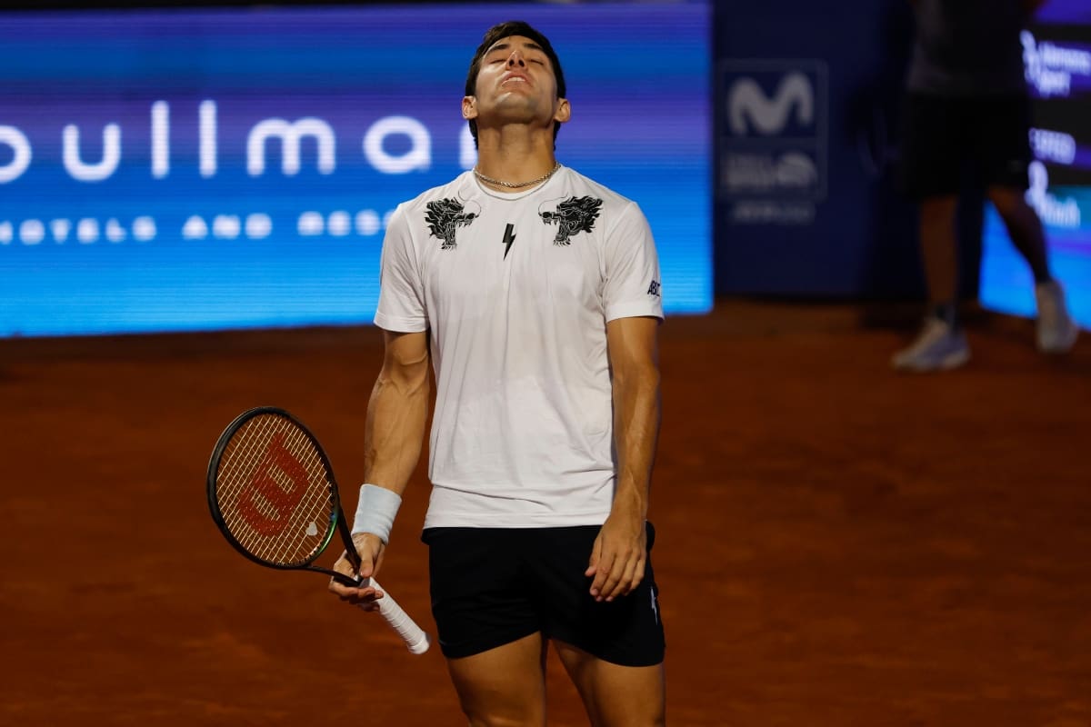 tuvo una mala jornada en el ATP 250 de s'-Hertogenbosch.