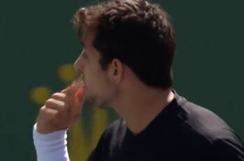 VIDEO | El punto de Cristian Garin para sellar su triunfazo ante Casper Ruud en Indian Wells