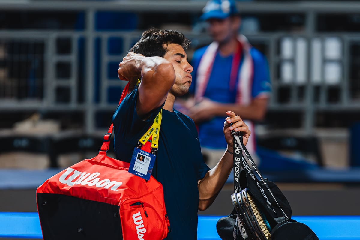 También perdió en el debut en Cap Cana. Foto: Felipe Escobedo / En Cancha