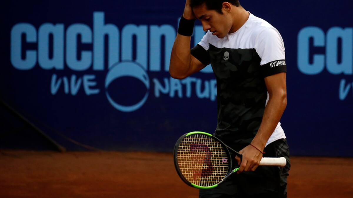 Cristian Garin saboreaba el triunfo pero tuvo que retirarse del ATP de Córdoba