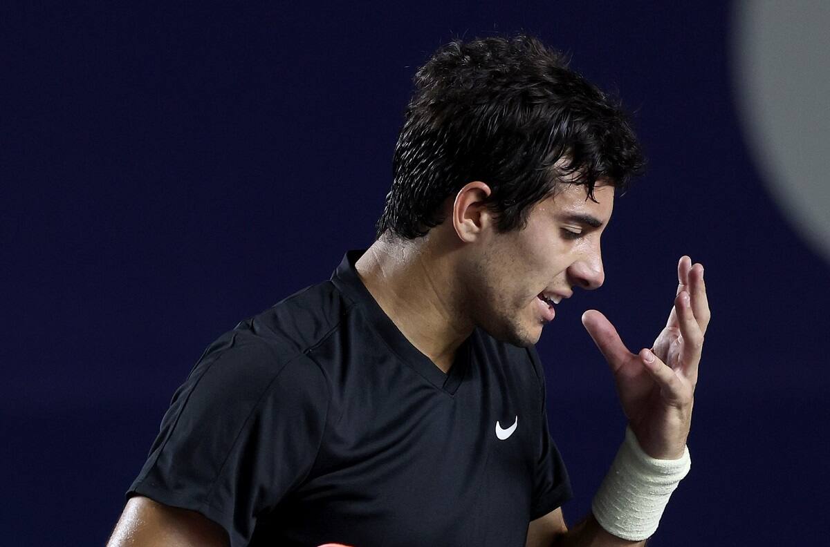 No levanta cabeza: Cristian Garin dio batalla pero queda fuera del ATP de Zhuhai