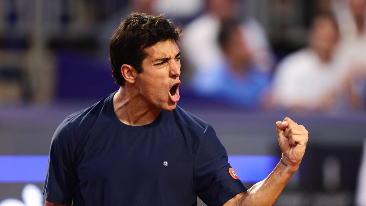 Cristian Garin se hace fuerte y clasifica en el Chile Open: remontada contra Juan Manuel Cerúndolo