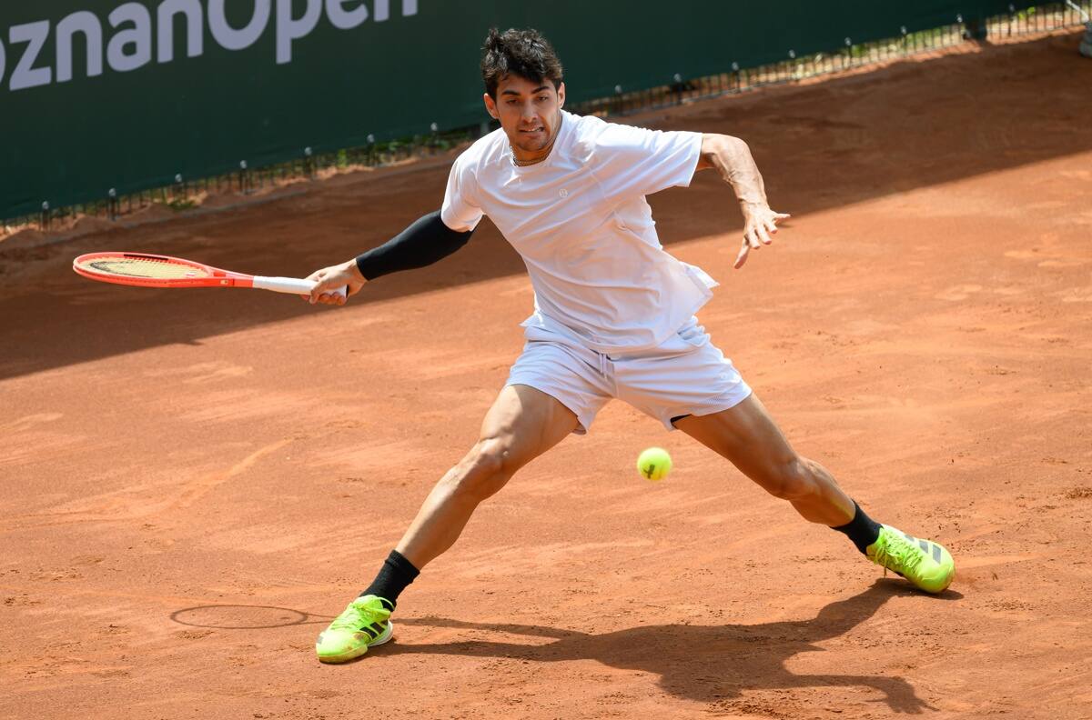 Cristian Garin cayó en Poznan y se quedó con las ganas de luchar por un nuevo título