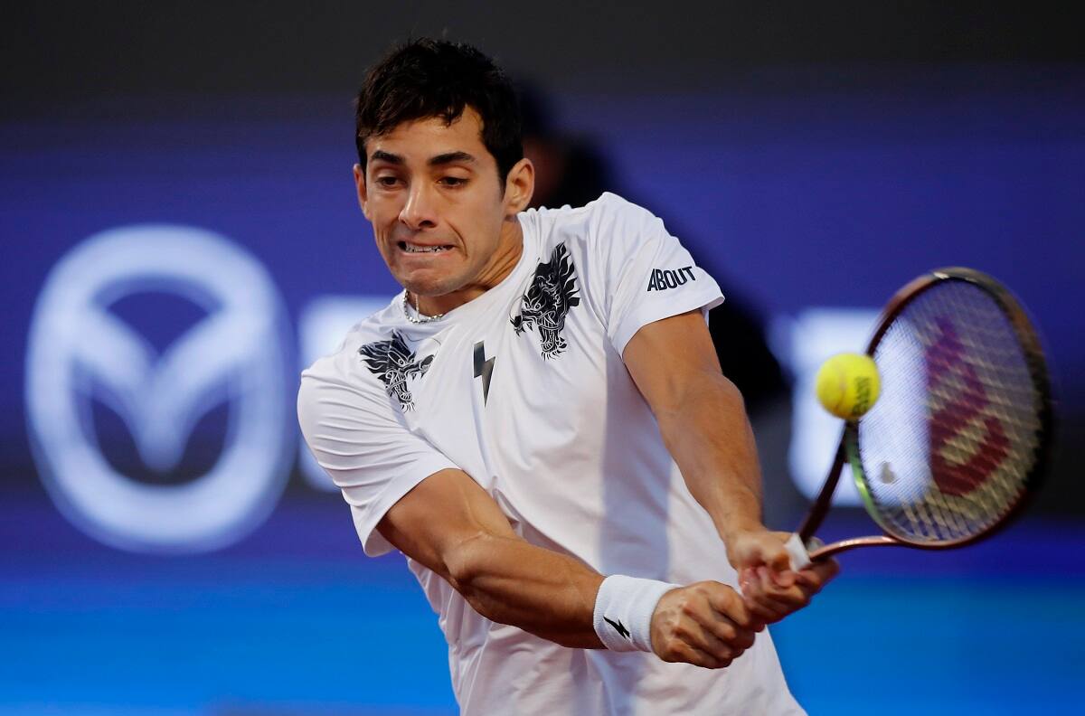 Cristian Garin sufre en Croacia: debut y despedida en el ATP de Umag