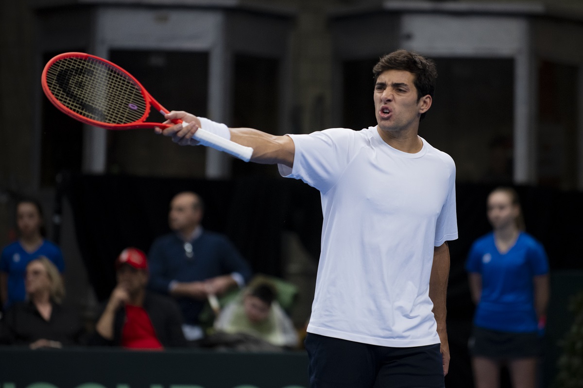 perdió en la qualy del Masters 1000 de Madrid.