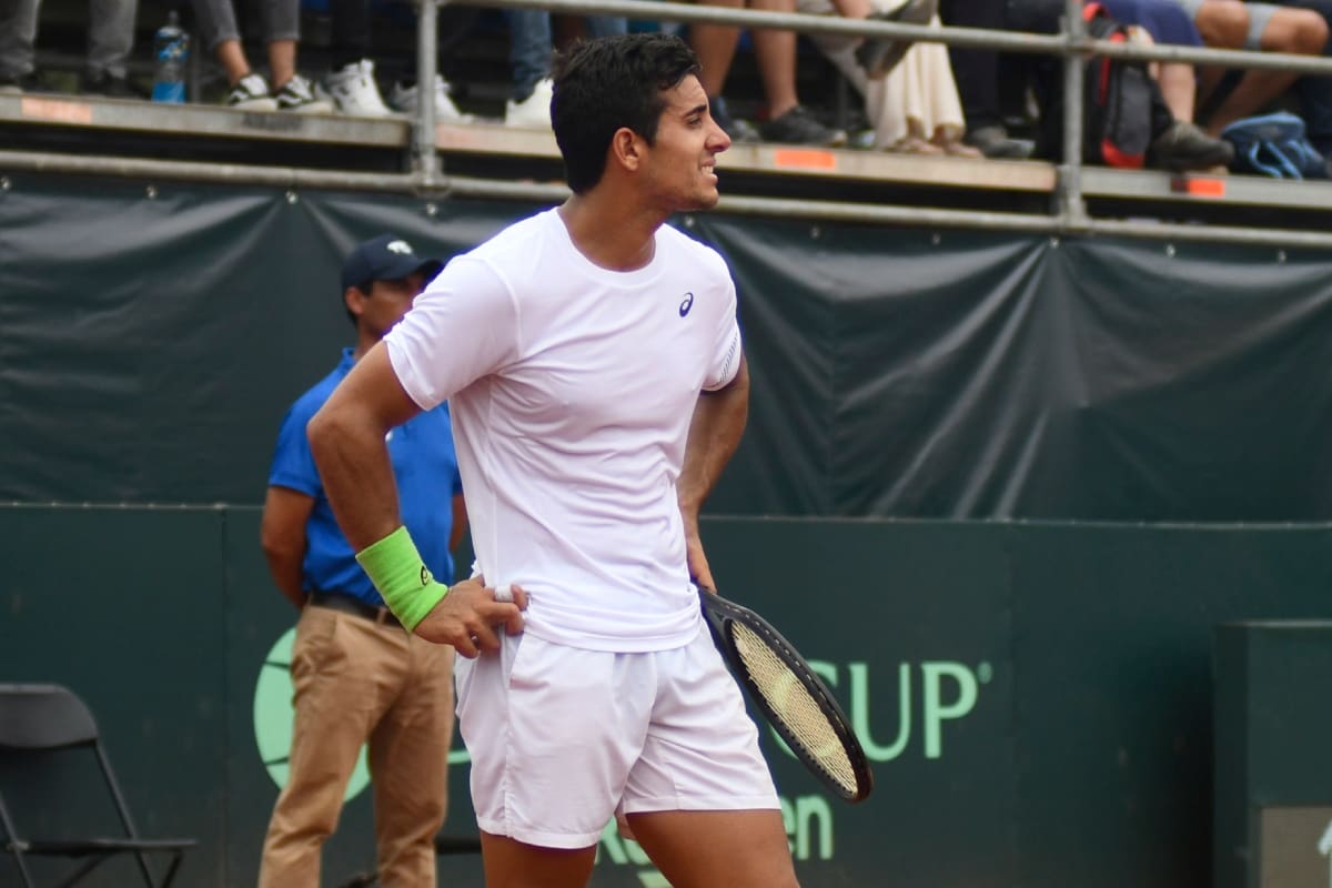 Cristian Garin se despide en la primera ronda del ATP 500 de Río de Janeiro