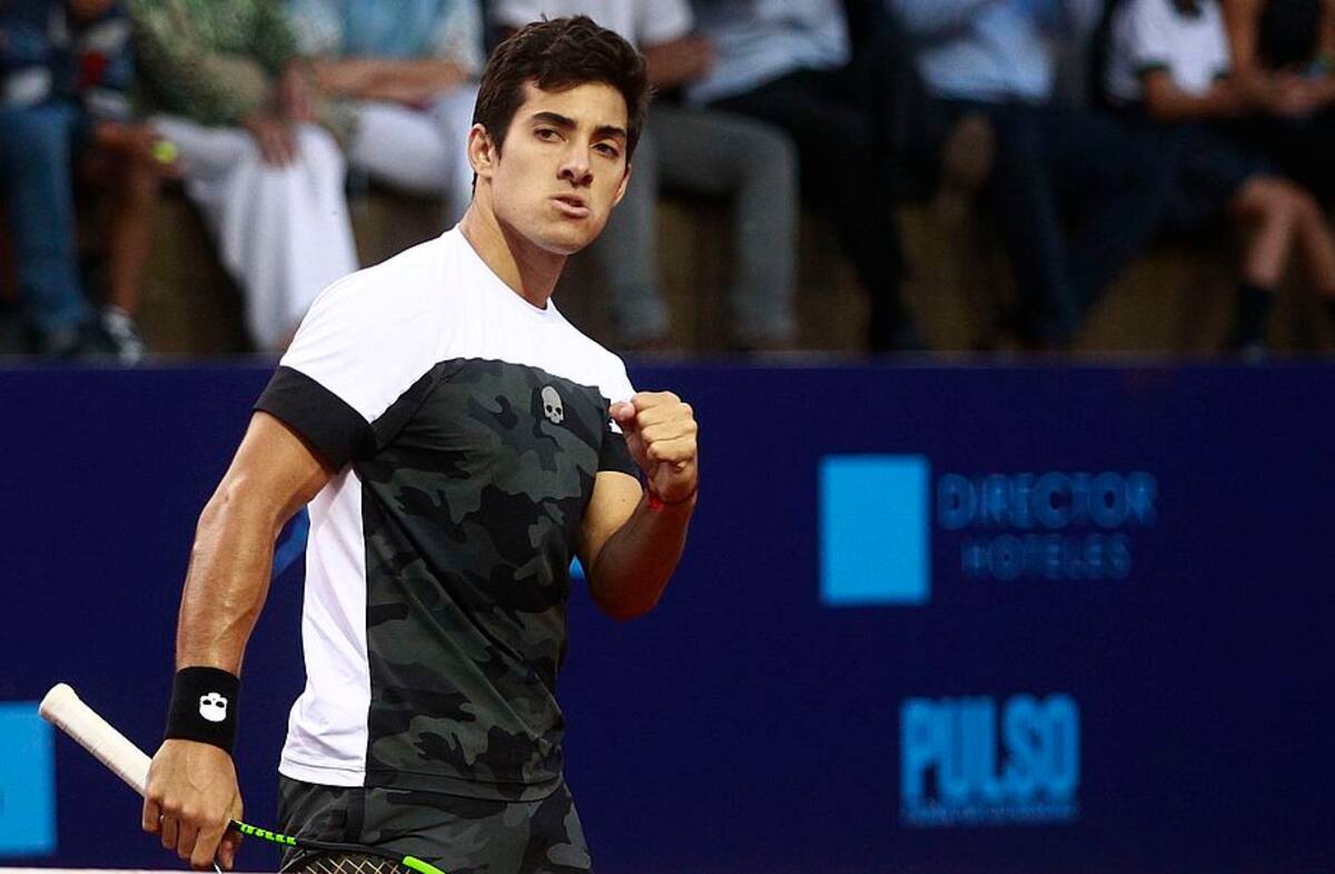 Cristian Garin, tenista nacional.