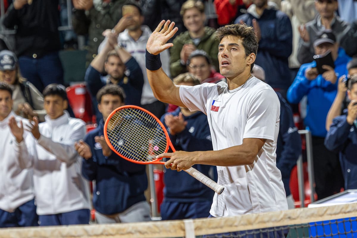 Terminó el año como número 1 chileno, gracias a sus resultados en el circuito Challenger. Foto: Felipe Escobedo