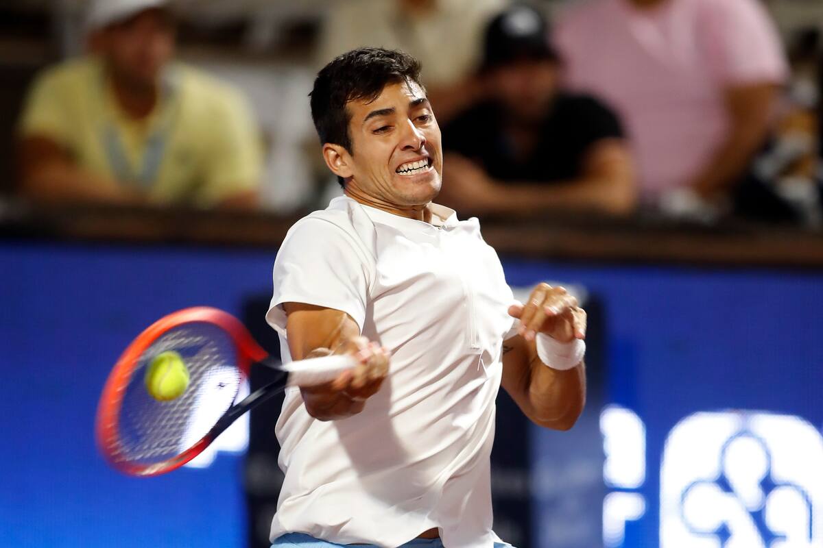 Cristian Garin avanza a la segunda ronda de la qualy de Indian Wells (Foto: Aton).