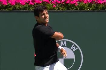 VIDEO | El punto galáctico de Cristian Garin que dejó congelado a Casper Ruud