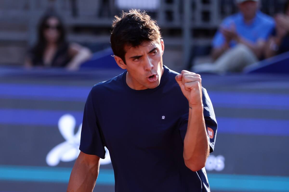 Enfrentará a Sebastián Báez en segunda ronda. Agencia Aton