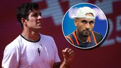 No se guardó nada: Nick Kyrgios le cae con todo a Cristian Garin tras polémico punto en el ATP de Estoril