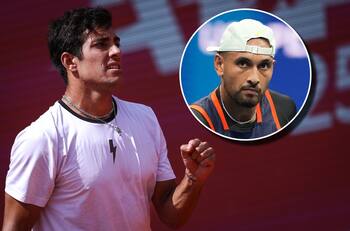 No se guardó nada: Nick Kyrgios le cae con todo a Cristian Garin tras polémico punto en el ATP de Estoril