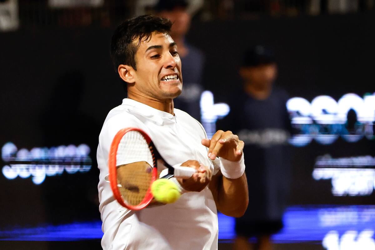 Cristian Garin quedó eliminado del ATP de Houston (Foto: Aton)