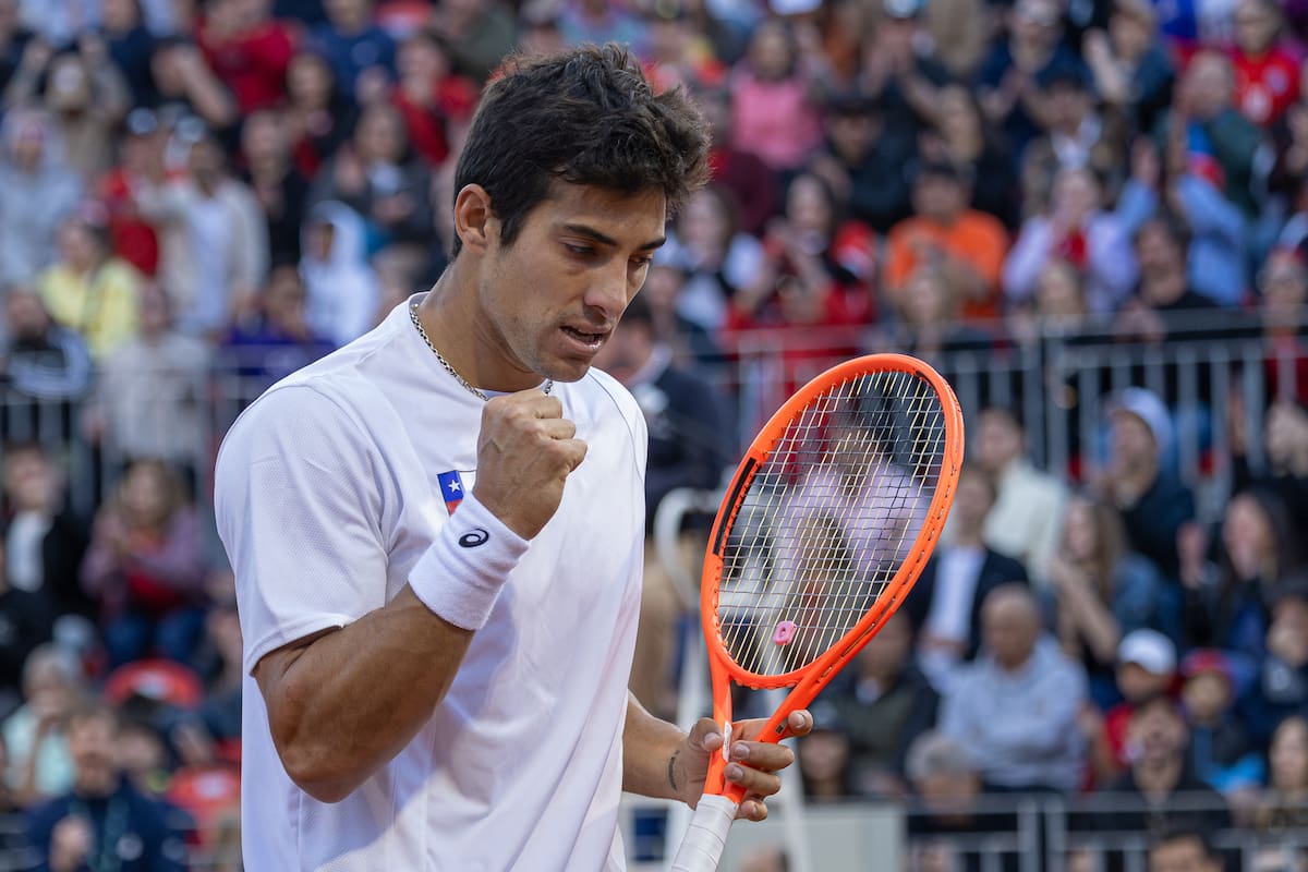 El tenista chileno se suma a la lista de confirmados para el ChileOpen 2026. Foto: Felipe Escobedo
