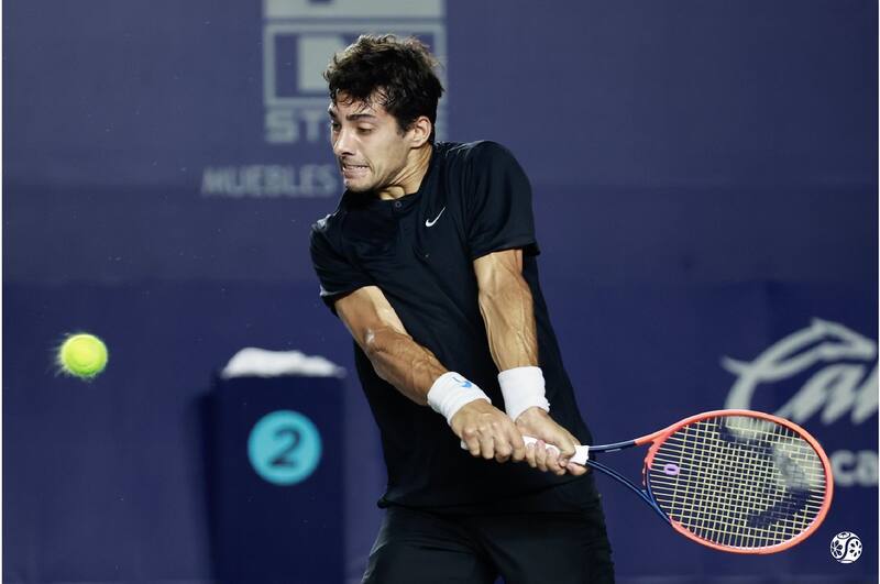 Cristian Garin se instaló en la segunda ronda del ATP 500 de Río.