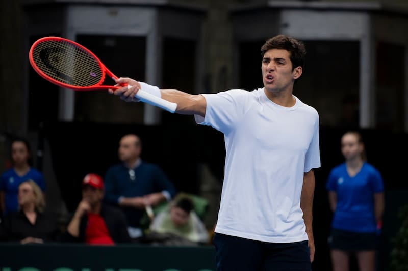 Cristian Garin en Copa Davis