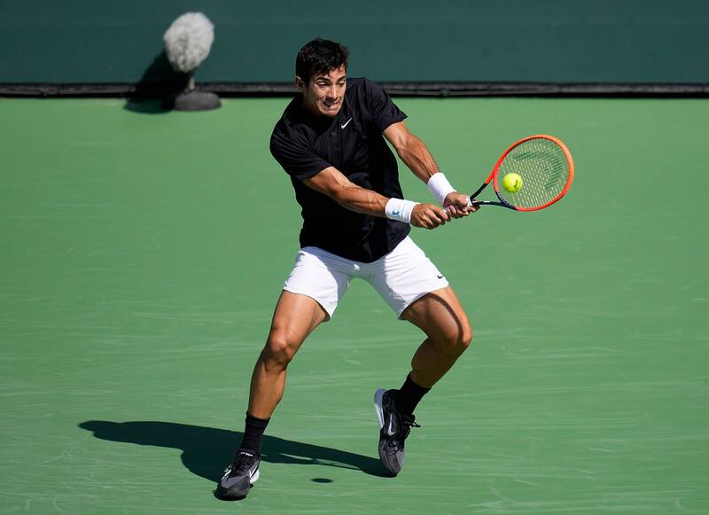 Cristian Garin decidió disputar las clasificaciones de Indian Wells y Miami. En California llegó a cuarta ronda.