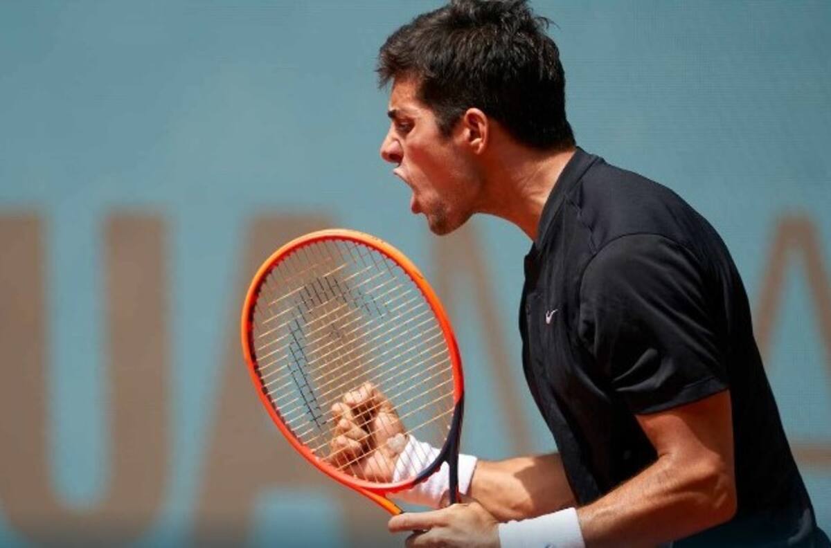 ¡Triunfazo! Cristian Garin gana dramático partido y ahora va por el número 10 del mundo en el Masters 1000 de Madrid