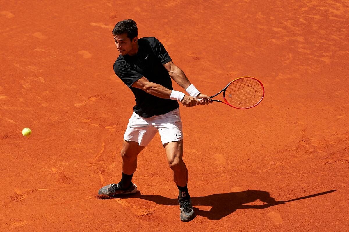 Cristian Garin en el Masters 1000 de Roma