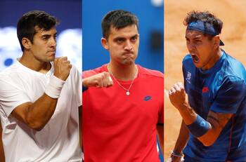 Súper Martes del tenis chileno: Tabilo, Garin y Barrios juegan esta noche casi en paralelo