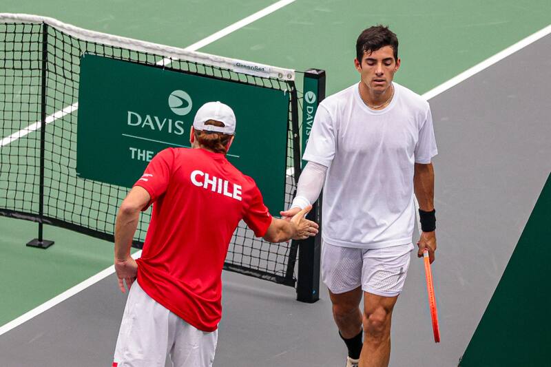 Cristian Garin anunció que Nicolás Massú trabajará con él en su carrera como singlista. (Foto: @RevesFotografico)