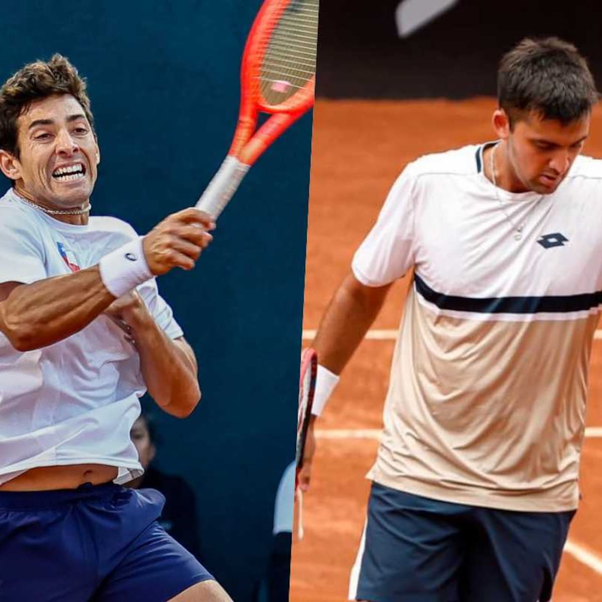 La “Armada” Chilena celebra en el Masters 1000 de Roma: Garin y Barrios triunfan en su estreno