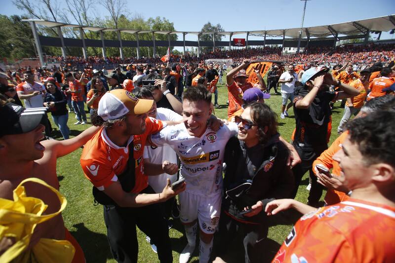 Cristian Insaurralde fue clave en la campaña de Cobreloa que logró el ascenso a Primera División en 2023. (Foto: Aton)