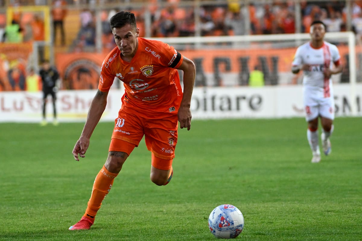 El delantero de Cobreloa. Foto: Agencia Aton.