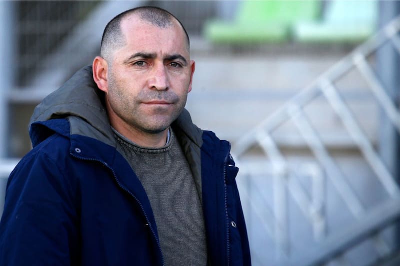 El DT en su primer club profesional, Santiago Morning. Foto: Agencia Aton.