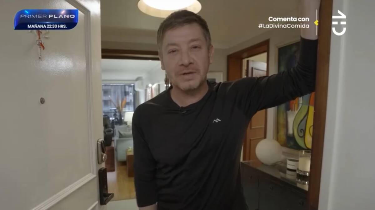 Arte y familia: Así es el departamento de Cristián Natalino