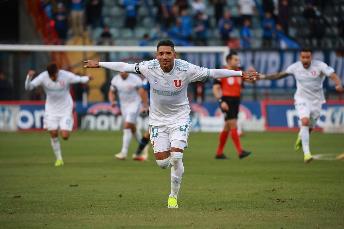 Cristián Palacios, Huachipato vs Universidad de Chile. Agencia Aton