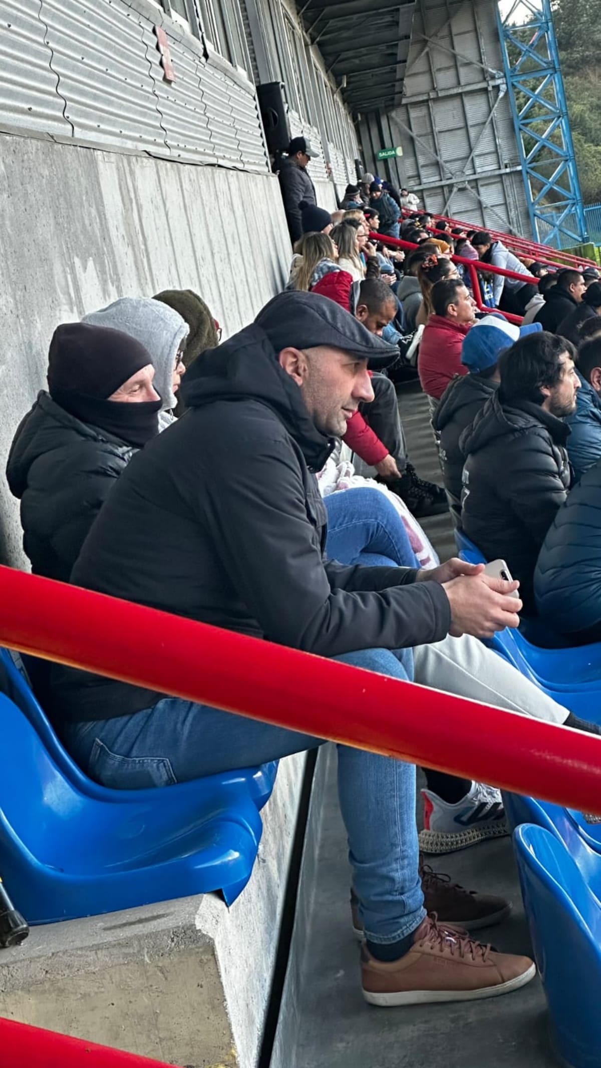 Fue visto en el duelo entre Huachipato y O'Higgins.