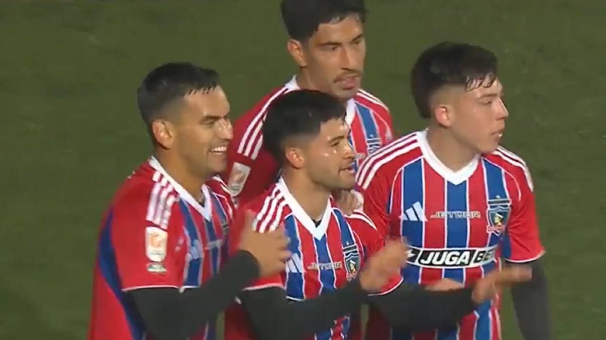 VIDEO | ¡Vaya definición! Cristián Riquelme abrió la cuenta para Colo Colo ante Puerto Montt