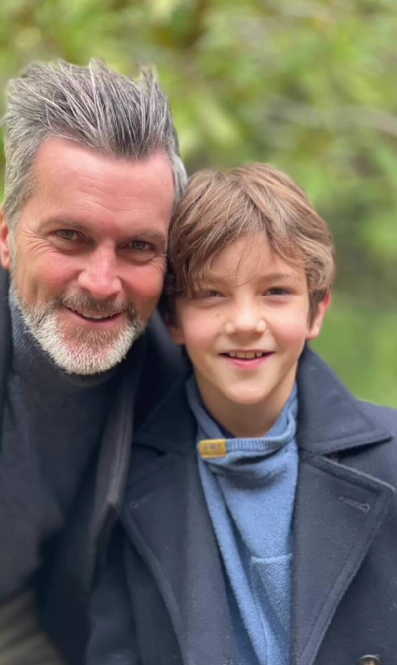 Cristián Sánchez y Facundo / Créditos: Instagram