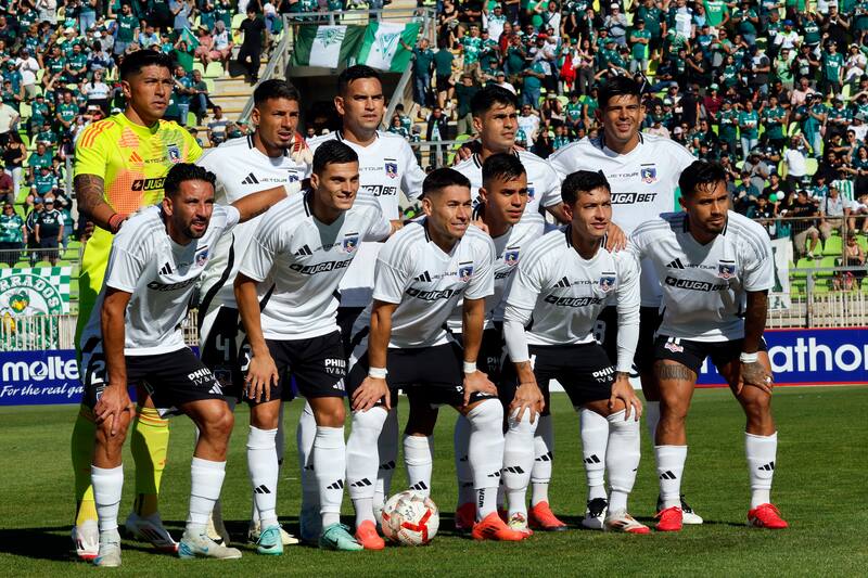 en el último partido de Colo Colo.