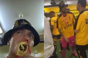 VIDEO | “Estoy de campeón”: el mensaje de Cristián Zavala tras conquistar el título con Coquimbo Unido