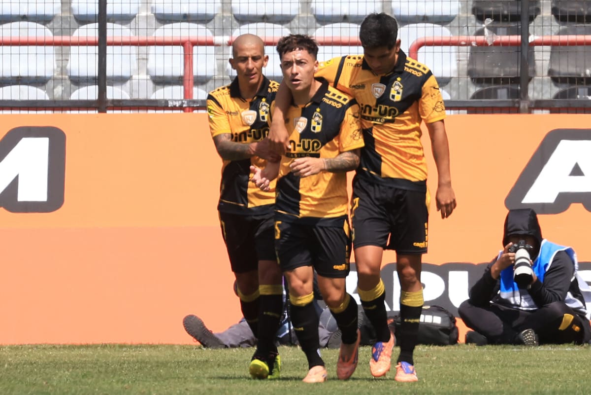 El delantero volvió a sonreír en Coquimbo Unido. Foto: Agencia Aton.