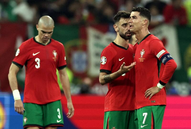 Se rompió en llanto tras fallar un penal en la Eurocopa. Foto: EFE