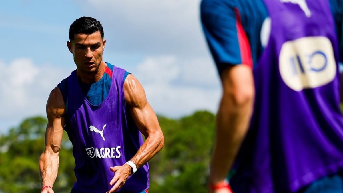 VIDEO | El registro que demuestra que Cristiano Ronaldo es un fenómeno