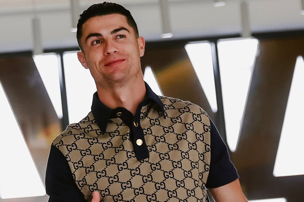 El delantero viajó con Portugal a Norteamérica. Foto: @cristiano.