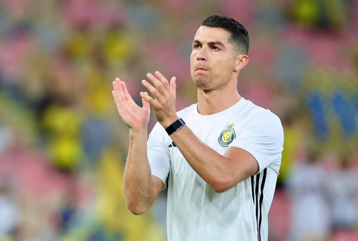 , jugador del Al-Nassr. Foto: @Cristiano.