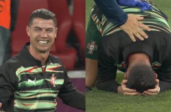 No pudo aguantar: la emoción de Cristiano Ronaldo tras ganar con Portugal la Nations League