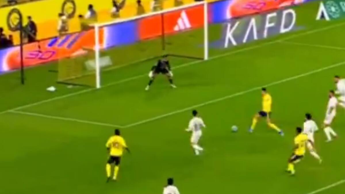 VIDEO | ¡Definió sin ángulo! El gol número 963 de Cristiano Ronaldo