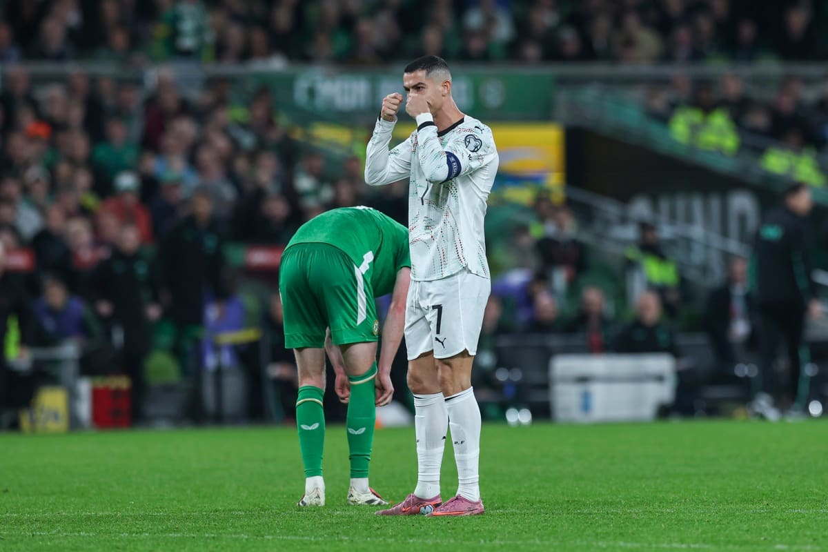 El astro portugués arriesga perderse los primeros partidos del Mundial 2026. Foto: Agencia EFE.