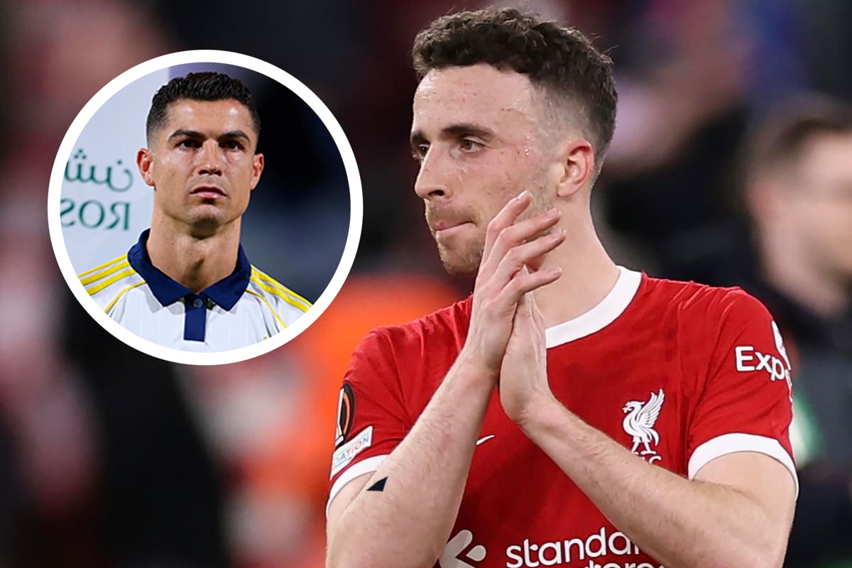 se despidió de Diogo Jota.