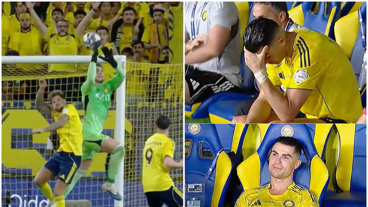 VIDEO | Insólito: Cristiano Ronaldo estaba a segundos de ser campeón y su arquero lo amargó con un autogol
